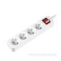 France 4-outlet power strip with light switch